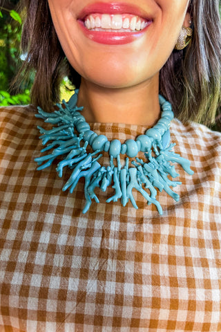 The Tidal Treasure Necklace in Turquoise