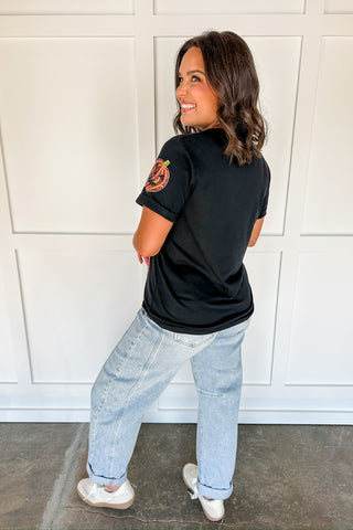 Halloween Town Jack-O-Lantern Black Tshirt