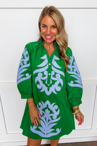 The Emerald Manor Dress