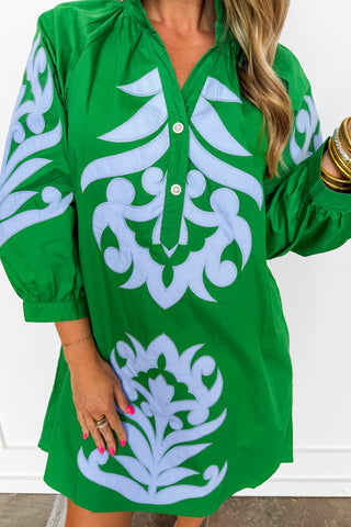 The Emerald Manor Dress