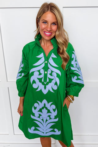 The Emerald Manor Dress