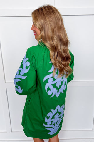 The Emerald Manor Dress