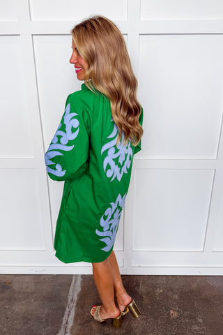 The Emerald Manor Dress