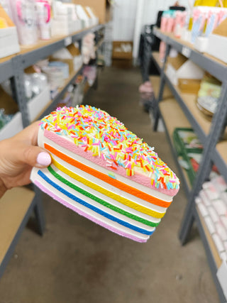 Squishy Sprinkle Birthday Cake
