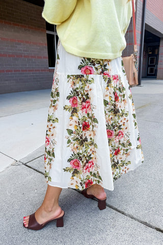 The English Garden Midi Skirt