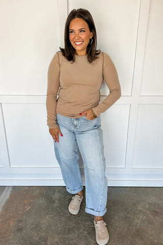 The Classic Cozy Layering Knit Top