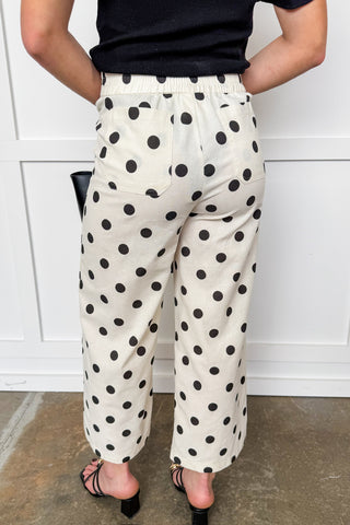 Effortless Chic Dot Pants