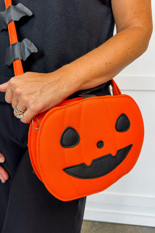 Cute Jack O Lantern Crossbody