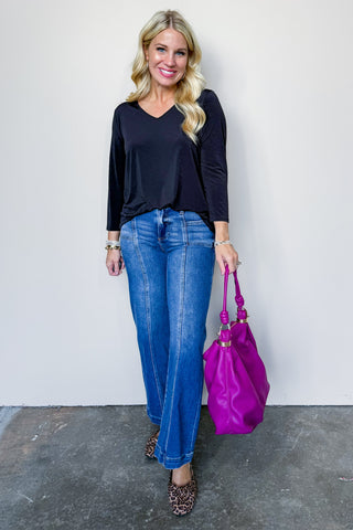 The Sadie Top in Black