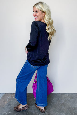 The Sadie Top in Black