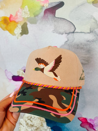 Poppy & Pine Take Flight Mallard Camo Trucker Hat