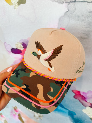 Poppy & Pine Take Flight Mallard Camo Trucker Hat