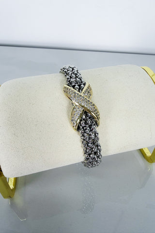 Forever Together Two-tone Magnetic Bracelet