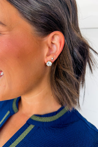 Tallulah Round Stud Earrings