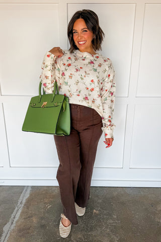 The J&J Staple Pants in Brown