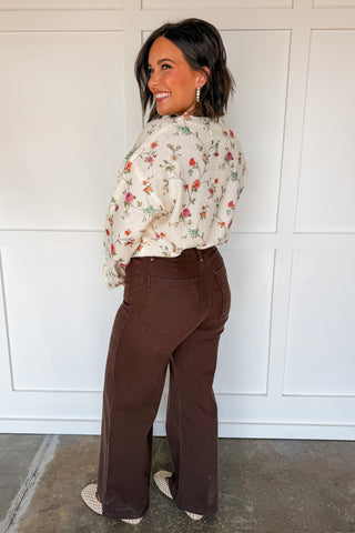 The J&J Staple Pants in Brown