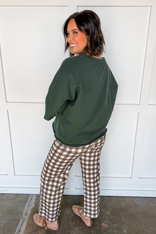 Brown Sugar Gingham Pants