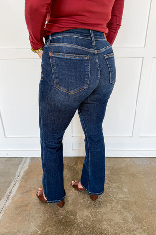 Judy Blue Daisy Dark Wash Bootcut Jeans - Regular