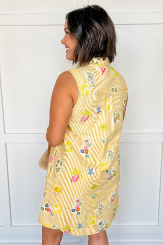 Sunny Side Bloom Shift Dress