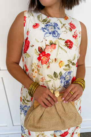 Secret Garden Eyelet Maxi Dress