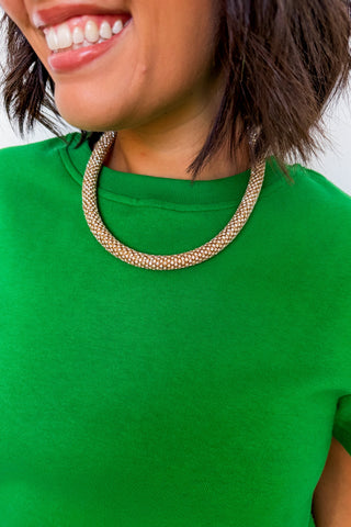 Simply Chic Necklace in Gold
