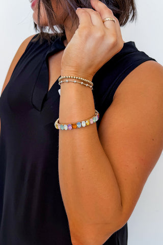Pastel Pop Gem Bracelet