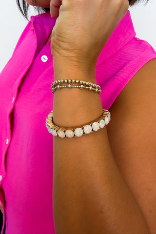 Moonlight Glow Stretch Bracelet