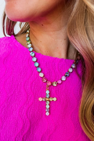 Tova Mini Donatella Necklace in Fairy Dust