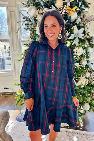 The Kensington Plaid Dress