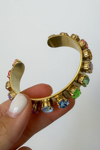 Tova Nyon Cuff Bracelet in Fairy Dust