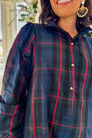 The Kensington Plaid Dress