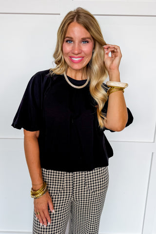 The Effortless Edit Top in Black