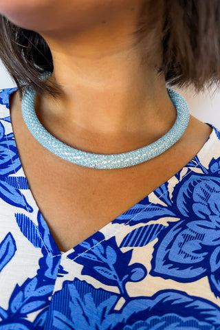 Simply Chic Necklace in Blue