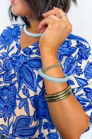 Simply Chic Bracelet in Blue