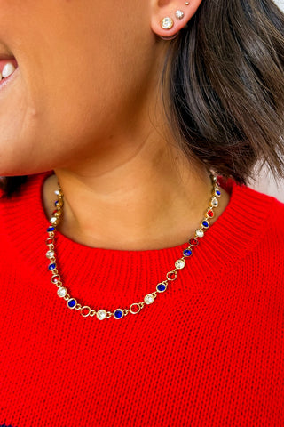 Stars Align Crystal Necklace & Stud Earrings Set