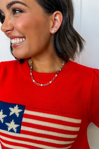 Stars Align Crystal Necklace & Stud Earrings Set