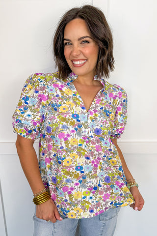 Wildflower Wonderland Top