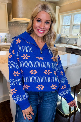 Hot Pink Deal - The Ocean Striped Sweater