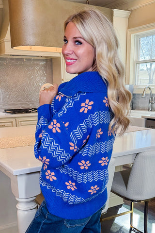 Hot Pink Deal - The Ocean Striped Sweater