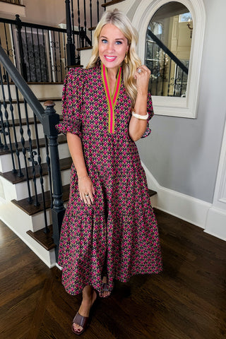 The Olive Bloom Dress