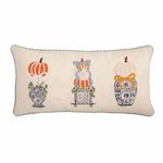 Pumpkin Topiary Lumbar Pillow