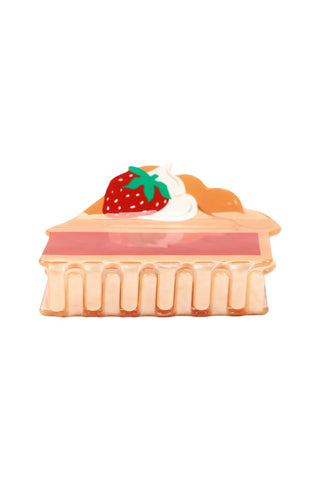 Strawberry Pie Hair Claw Clip