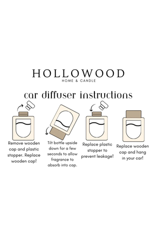 Hollowood Car Diffuser - Hot Girl Summer