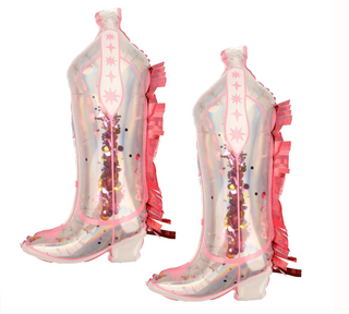 Boot Scootin' Cowgirl Boot Balloon Pack