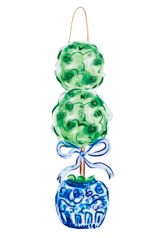 Topiary Door Hanger by Mud Pie