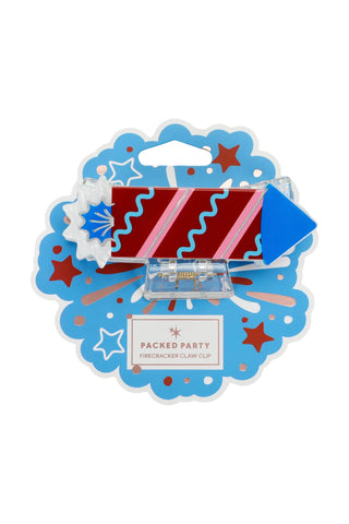 Firework Hair Claw Clip