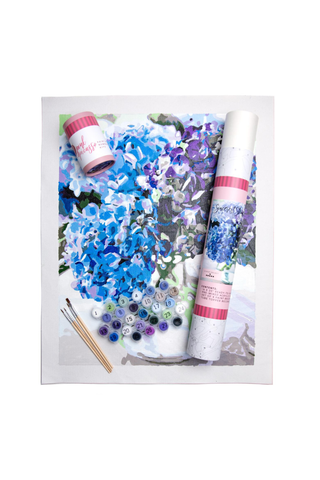 Sincerest Stems Floral Paint-By-Numbers Kit