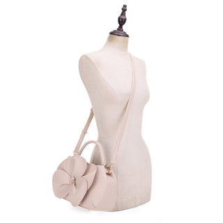 The Camellia Bloom Crossbody in Ivory