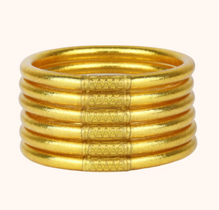 Gold All Weather Bangles by BuDhaGirl