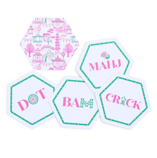 Let's Mahjong Coaster Set